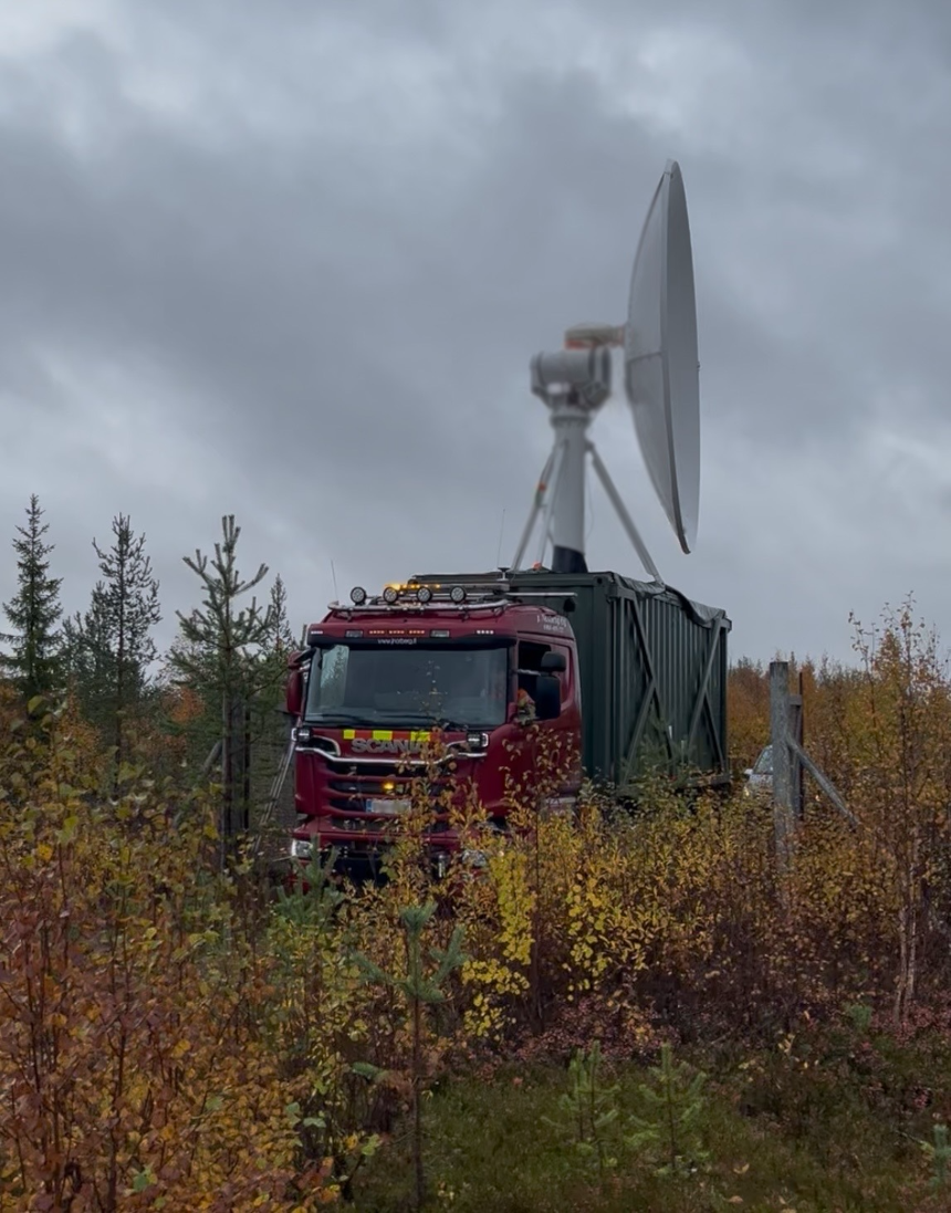 Polar Orbital Ground Station Redeployability and Mobility Tests